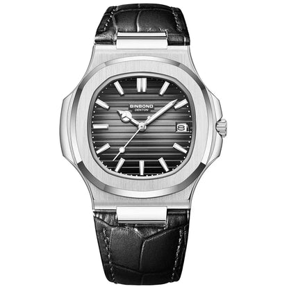 New Switzerland Man Casual Rose Gold Clock Men Luxury Watch Automatic Watches Mens Fashion Quartz Wristwatches Tudo Por 1 Real