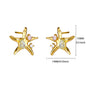 Vintage Summer Starfish Stainless Steel Stud Earrings For Women Simple Star Shell Earrings Stud Ocean Party Jewelry Gift 2025