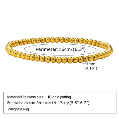 Non Tarnish Stainless Steel Bracelet Gold Plated Stackable for Women, Thin Herringbone Chain Bracelet Waterproof Jewelry Gift