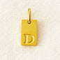 SUNIBI Alphabet Charm Pendant for Necklaces Stainless Steel Jewelry DIY Engraved Lettering Accessories Women's Fashion Jewelry