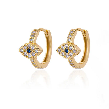 Zircon Heart Pendientes Earring For Women Stainless Steel Gold Color Piercing Earring 2025 Trend Jewelry aretes Accesorios mujer