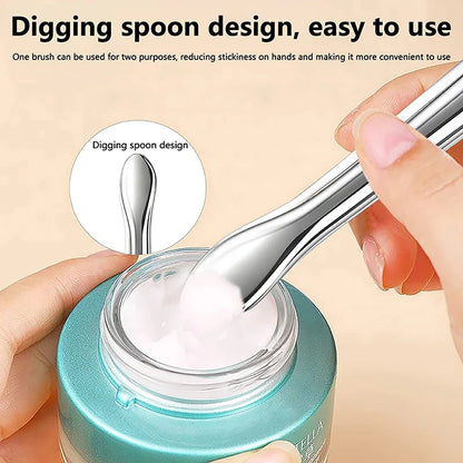 Silicone Facial Mask Brush | Soft Silicone Applicator for Face Mask