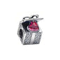 Hot Selling Christmas Santa 925 Silver Charm Bead Fit European Bracelet Bangles Women Necklace Jewelry