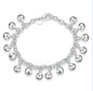 8 Inch 18K Gold Bracelet 5MM Sideways Chain Bracelet For Woman Men Fashion Wedding Engagement 925 Sterling Silver Jewelry Gifts