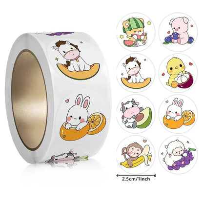 Teacher Reward Stickers for Kids | 100-500pcs Cute Animal Motivational Stickers