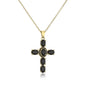 NEWBUY Classic Design Cross Pendant Necklace For Women 2026 Hot Sale Luxury AAA Cubic Zirconia Crystal Christian Jewelry Gift