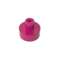 Gobricks Tile Round 1x1 with Bar and Pin Holder | Compatible Building Block
