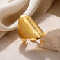 Vintage Ancient Greek Arethusa Goddess Coin Rings For Women Imitation Pearl Zircon Moon Stainless Steel Ring Fashion Jewelry