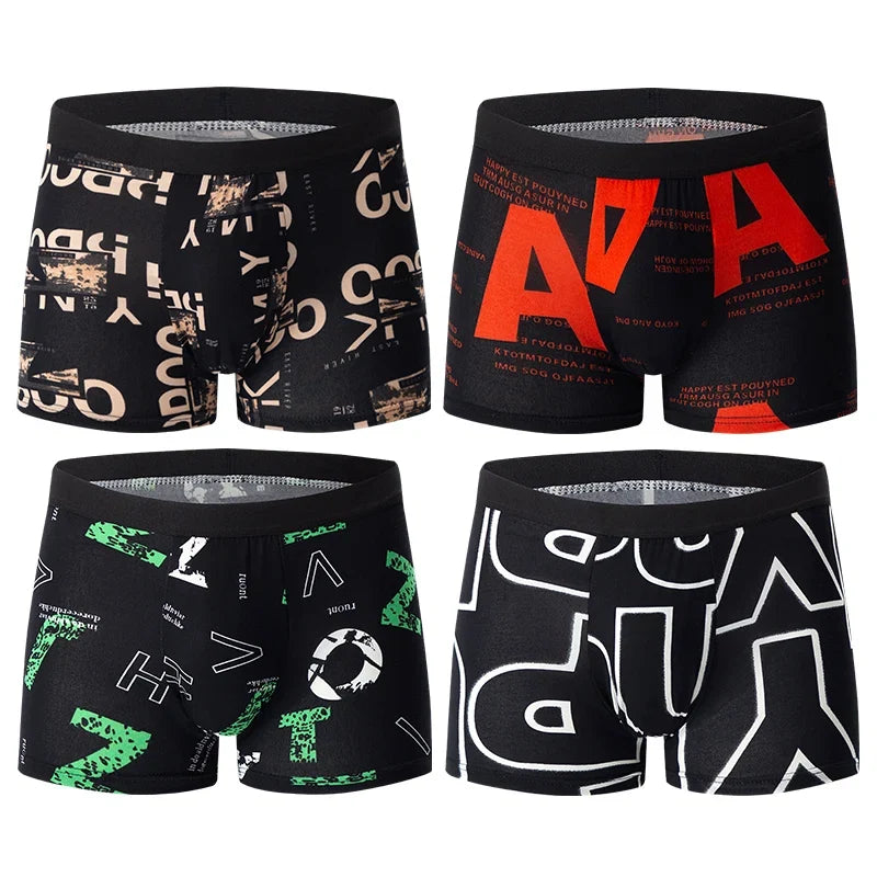 4-piece men's Boxer Shorts underwear