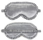 Silk Sleep Mask with Elastic Band and Lace Trim | Lightproof Breathable Eye Cover