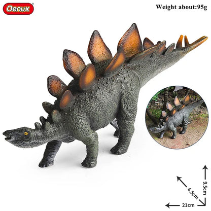 Oenux Jurassic Dinosaurs Action Figures Set | 5 Realistic PVC Models Collection Toy