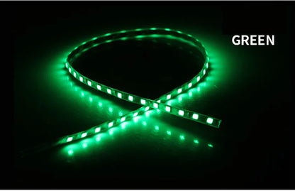 2PCS Car LED Strip Lights 45cm 1210 45SMD | Waterproof Auto Atmosphere Decorative Lamp