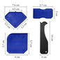5in1 Silicone Scraper Squeegee Glue Remover Tool Kit | Multifunctional Caulking & Grout Tool Set
