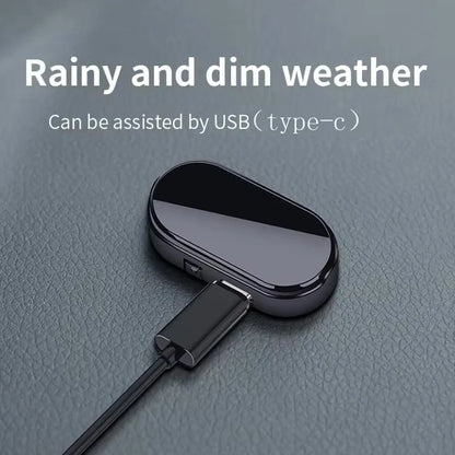 Solar Powered Fake Car Security Light | Simulated Dummy Alarm LED Warning Lamp