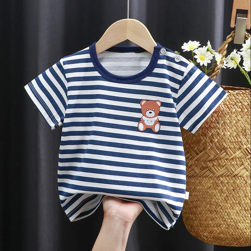Kids Cotton Graphic Tee | Summer Unisex T-Shirt for Babies and Toddlers