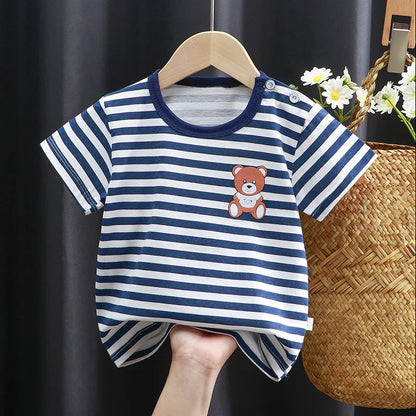 Kids Cotton Graphic Tee | Summer Unisex T-Shirt for Babies and Toddlers