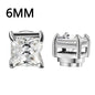 Magnetic Clip Earrings for Women and Men | No Piercing Crystal Studs