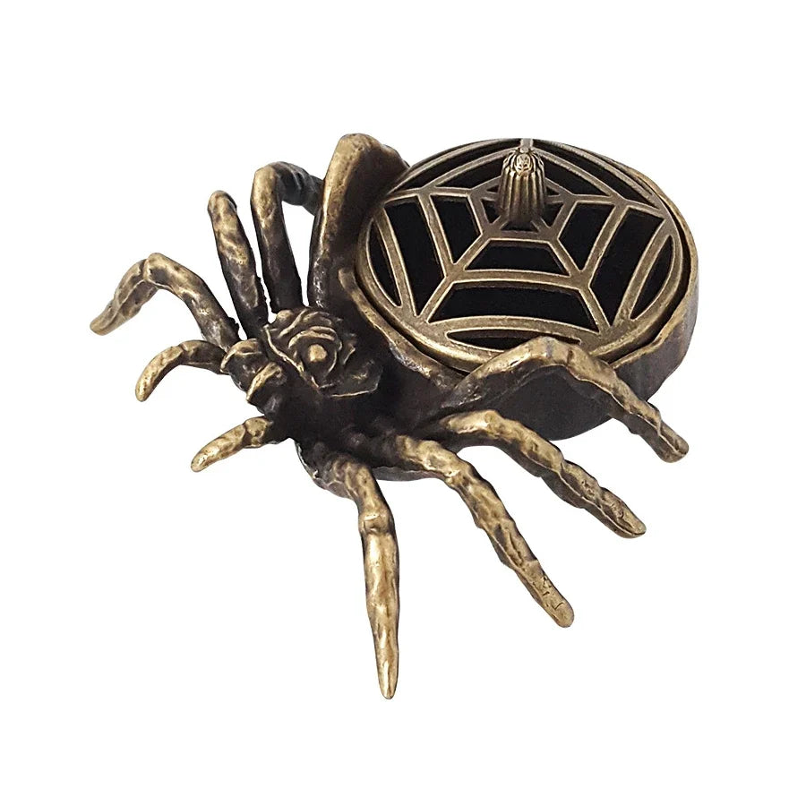 Metal Incense Burner Ornaments | Zen Sandalwood Tower Incense Holder for Home