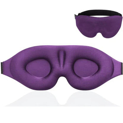 3D Sleeping Eye Mask | Soft Tiredness Relief Blindfold for Unisex