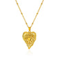 Geometric Heart Necklaces For Women Stainless Steel Gold Color Snake Chain Heart Necklace Aesthetic New Wedding Jewelry Gift