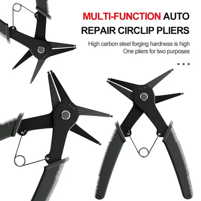 2 in 1 Snap Ring Pliers | Internal and External Retaining Ring Tool