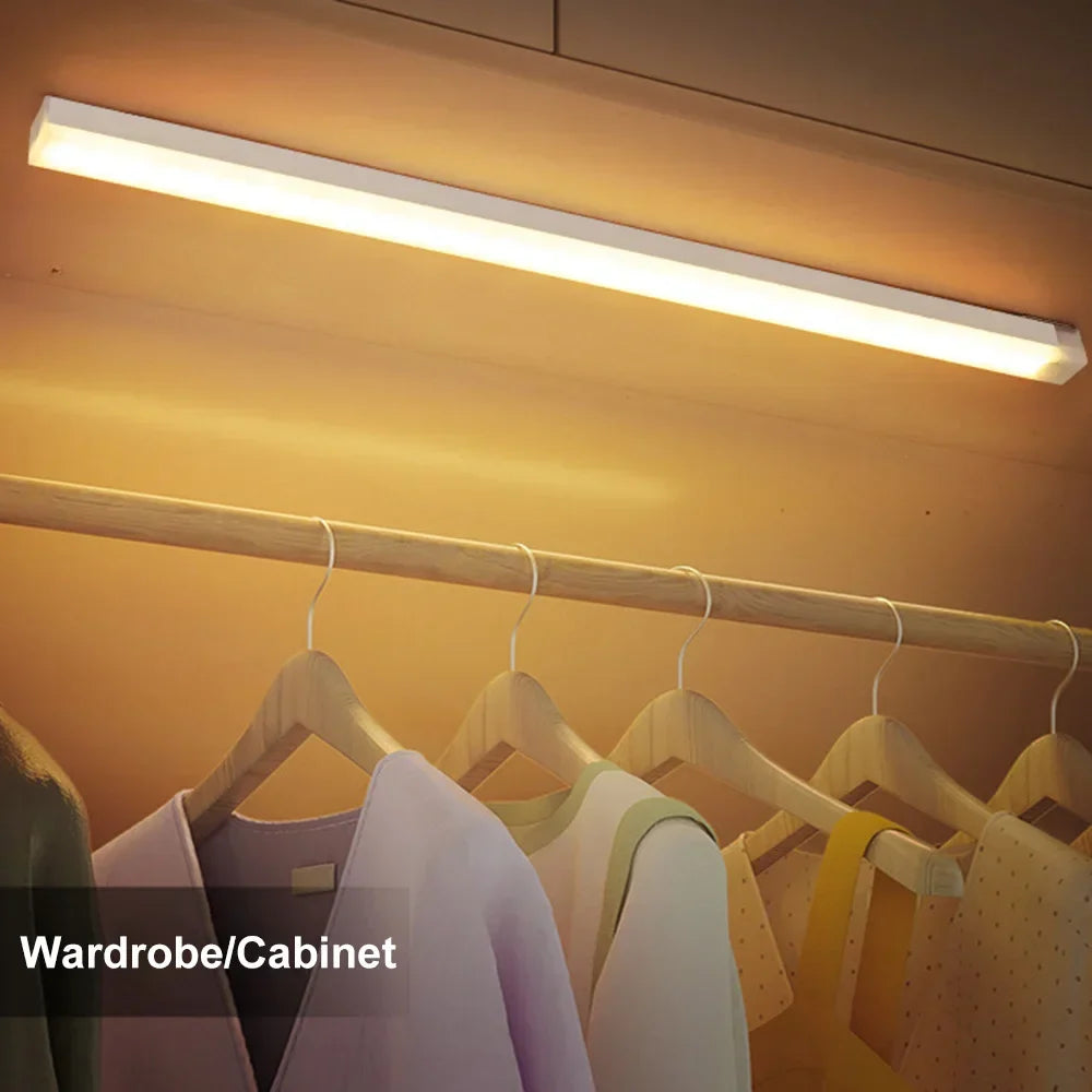Wireless Motion Sensor LED Night Light | Rechargeable Closet and Cabinet Lamp