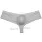 Men's Micro Boxers Mini Bikini Briefs Underwear Slip Bulge Pouch Breathable Smooth Beach Trunks Stretchy Panties Low Rise Soft