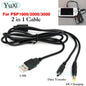 USB Charging Cable for PSP 1000 2000 3000 | Type-C Convert Adapter and Data Transfer