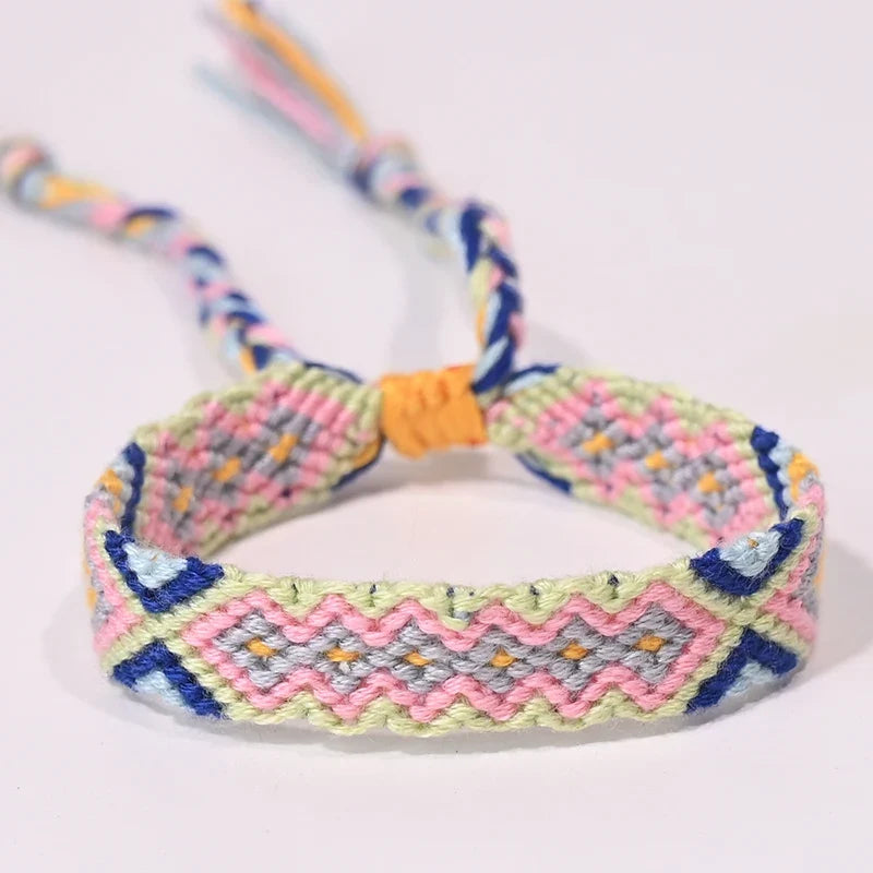 Rope Weave Bohemia Friendship Bracelet | Handmade Summer Beach Style Jewelry