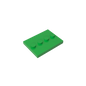 Gobricks GDS-980 Tile, Modified 3 x 4 with 4 Studs in Center | Compatible Building Block for DIY and MOC