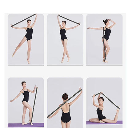 4*90cm Yoga Elastic Stretch Belt | Fitness Resistance Band for Pilates, Dance & Strength Training