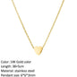SUNIBI Fashion Stainless Steel Necklace for Woman Personality Infinity Cross Pendant Gold Color Necklaces on Neck Women Jewelry