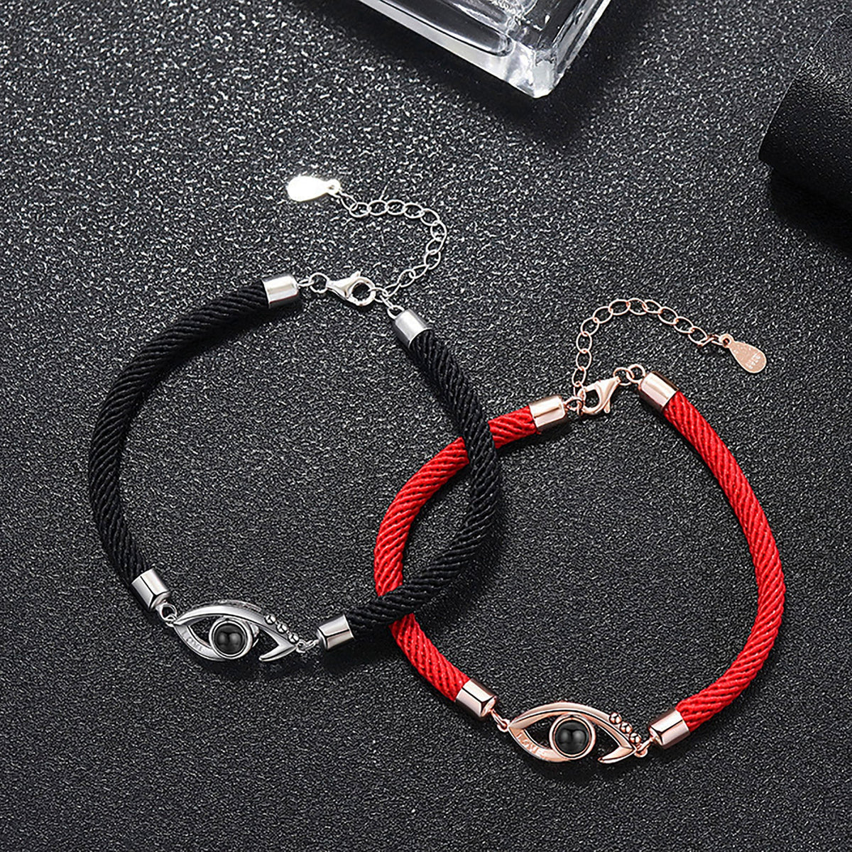 Customizable Photo EyesCircle Photo Bracelet Personalized Custom Photo Couple Bracelet