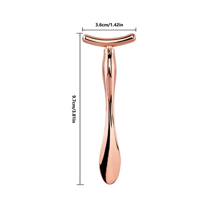 2in1 Mini Eye Massage Stick | Dual-Ended Facial Spoon and Massage Tool