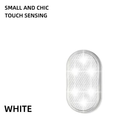 Mini Wireless Car LED Touch Light | Magnetic Induction USB Rechargeable