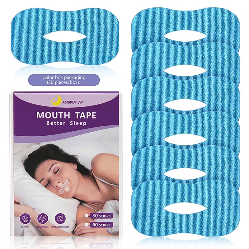 Anti Snoring Sleep Strips | Gentle Mouth Tape for Better Sleep