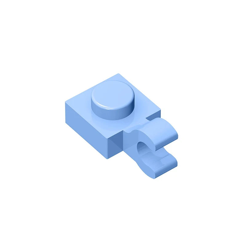 PLATE 1X1 W/HOLDER VERTICAL Building Block | Compatible with Lego 6019 61252