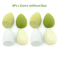 4/8pcs Makeup Sponge Blender Set | Soft Latex Foundation Blending Sponges