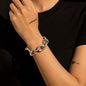 Hip Hop Thick Link Chain Bracelet Women's CCB Material