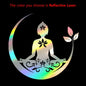 Buddha Chakra Peace Love Good Vibes Vinyl Sticker | Zentangle Mandala Laptop Decal