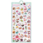 Japanese Anime Food Stamping Seal Fun | 3D Crystal Diamond Sticker Set for Kids