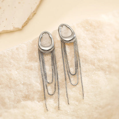 NEWBUY New Arrival INS Tassels Drop Earrings For Women Girls,High Quality Daily Jewelry Perfect For Everyday Wear