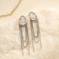 NEWBUY New Arrival INS Tassels Drop Earrings For Women Girls,High Quality Daily Jewelry Perfect For Everyday Wear