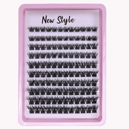 120pcs Cluster Lashes 10-16mm | Wispy D Curl Fluffy Individual Eyelashes for Natural Look