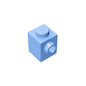 Gobricks GDS-635 BRICK 1X1 W. 1 KNOB | Single Side Bump Building Block Compatible with Lego 87087