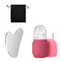 Ice Face Roller and Gua Sha Set | Stainless Steel Facial Massage Tools