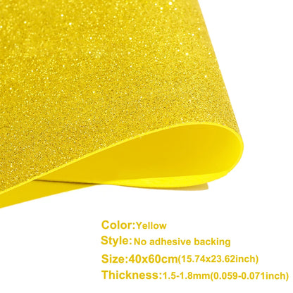 Glitter EVA Foam Sheet 40x60cm | Self-Adhesive Sparkly Foam Paper for DIY Crafts and Decor