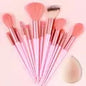 Professional 13-Piece Makeup Brush Set | Complete Cosmetic Tool Kit
