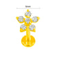 100% 316L Surgical Steel Flower Labret Piercing Butterfly Bee Tragus Snake Cartilage Helix Flat Back CZ Earrings Body Jewelry
