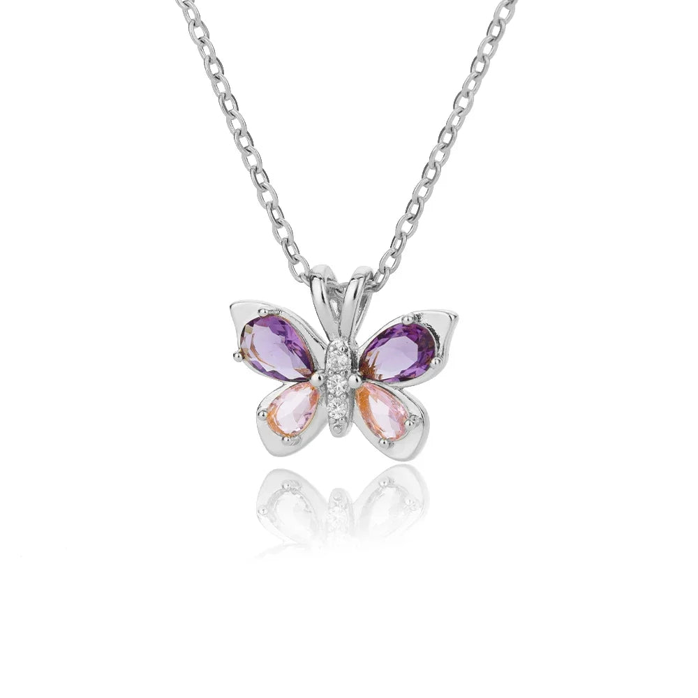 Colored Turtle Pendant Necklace for Women Summer Beach Female Charm Necklace Beads Chain Cute Stainless Steel Jewelry collar